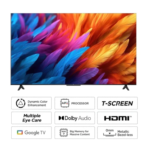 TCL 55 Inch Smart 4K Ultra HD, HDR Google TV 55P/V635