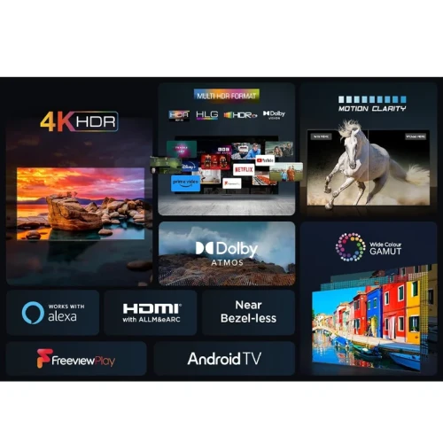 TCL 75inch 4K Ultra HD 75P635 Android Smart TV