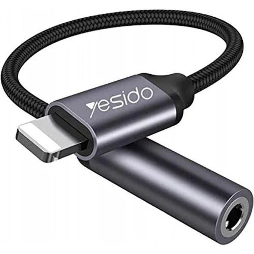 Yesido Audio Adapter Lightning To 3.5MM Headphone Adapter