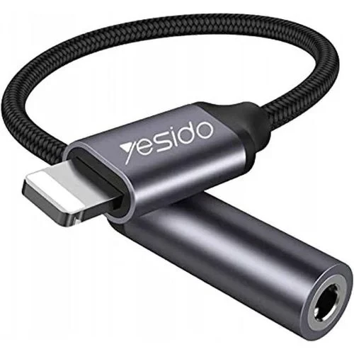 Yesido Audio Adapter Lightning To 3.5MM Headphone Adapter