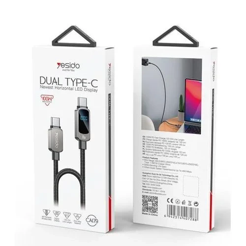 Yesido CA179 Dual Type-C to Type-C cable