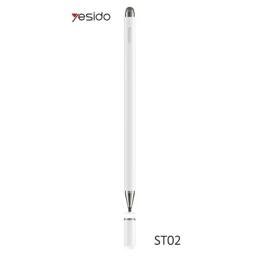 Yesido ST02 2 In 1 Capacitive Active Universal Tablet Smart Pressure Touch Stylus Pen
