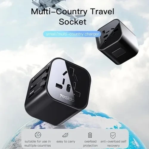 Yesido MC-09 Multi-function Universal Travel Adapter Plug