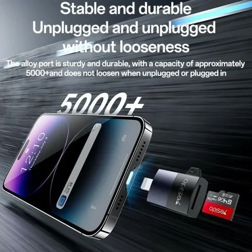 Yesido GS38 Lightning to TF Card Reader for iPhone & iPad