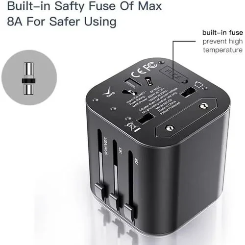 Yesido MC-09 Multi-function Universal Travel Adapter Plug