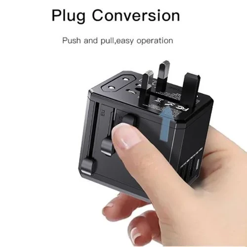 Yesido Type-C Ports Multi-function MC10 Universal Travel Adapter Plug
