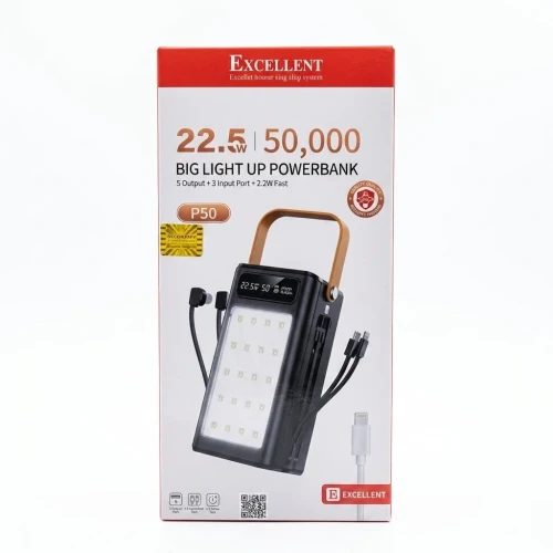 Excellent P96 Big Light Up Powerbank.