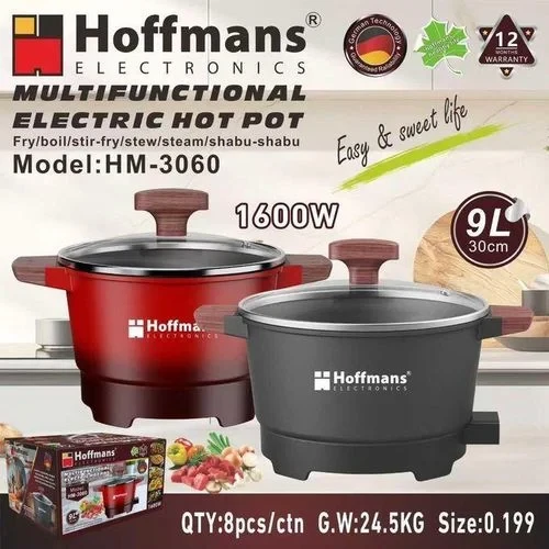 9 litres hoffmans cooking pot