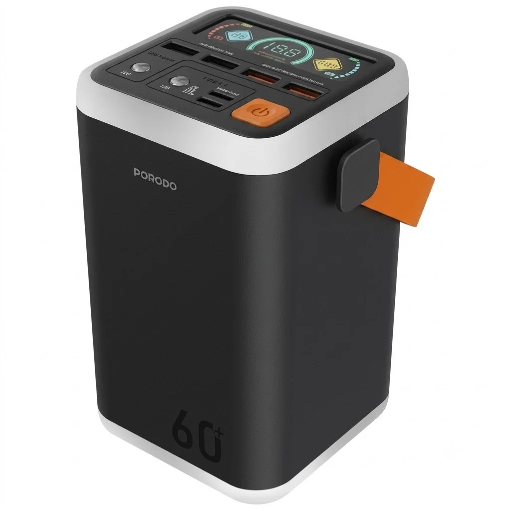 Porodo Cappadoc 60000mAh Multi-Port Power Bank