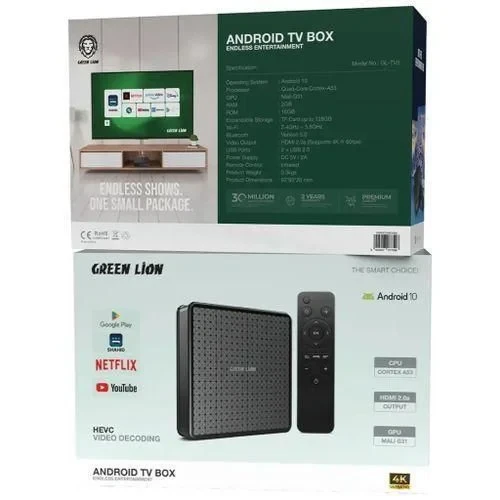 Green Lion Android TV Box 4K