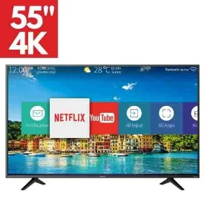 Hisense 55-inch Series A6 4K UHD Smart LED TV