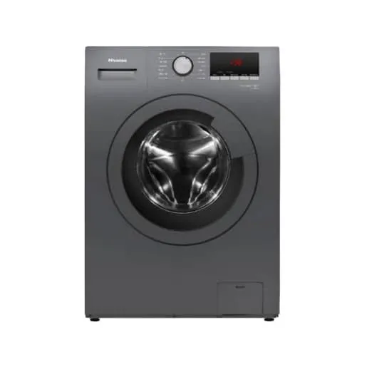 Hisense 8Kg Automatic Front Loading Washing Machine – Silver