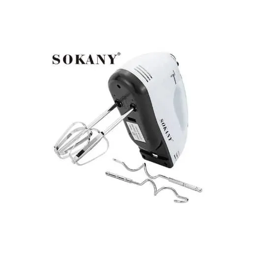 Sokany Super Hand Mixer 7 Speed – White,Grey