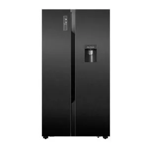 Hisense 670L Side By Side With Water Dispenser -Black