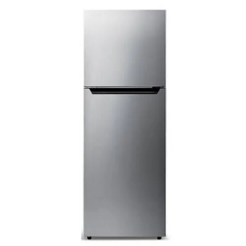 Hisense Top Freezer Double Door Refrigerator,160Litres, Gross Volume 121L - Silver