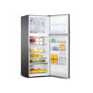 Hisense Top Freezer Double Door Refrigerator,160Litres, Gross Volume 121L - Silver