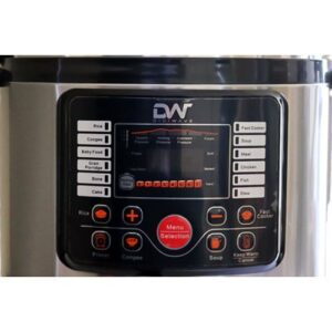 Digiwave 9L Electric Pressure Cooker 1300W – Silver