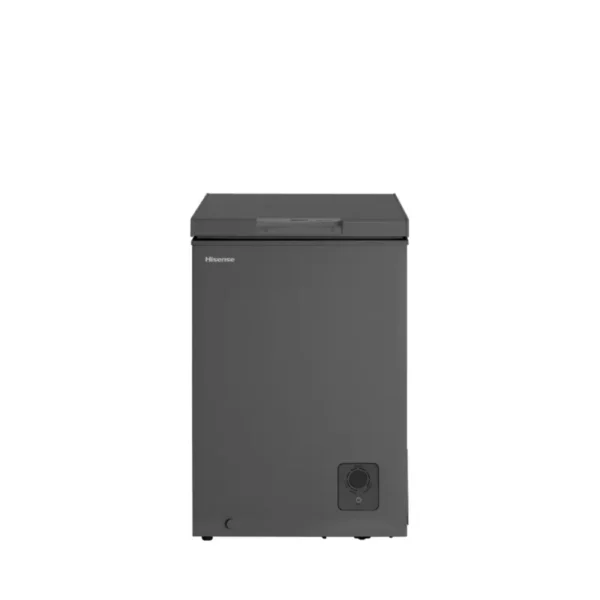 Hisense 130-Litre Chest Freezer FC13DT4ST; Single Door Deep Freezer – Grey