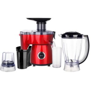 Hoffman10 In1 Juicer Blender Extractor Mincer Food Processor -Clear .