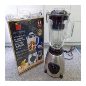 Hoffman1.5 Ice Crusher Stainless Electric Blender -Black