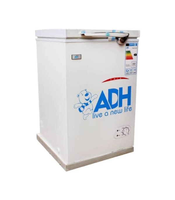 ADH 150L Chest Freezer White /silver