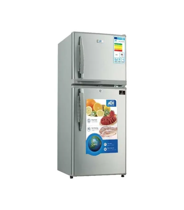 ADH 168Litres DC/Solar Refrigerator – Silver