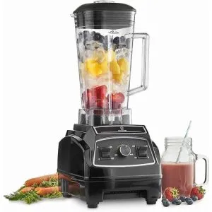 Commercial & Household Blender, Heavy Duty Smoothies, Fruits & Ice Crusher For Business & Domestic Use - Black Or Red