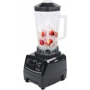 Commercial & Household Blender, Heavy Duty Smoothies, Fruits & Ice Crusher For Business & Domestic Use - Black Or Red