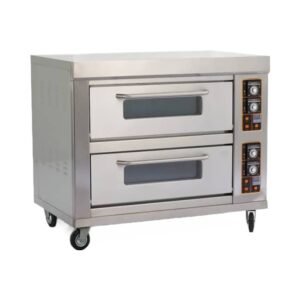Double Deck 6 Tray Electric Baking Oven