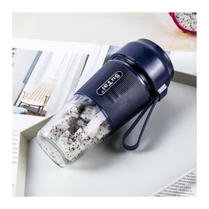 Mini Portable Blender Juicer Cup With USB Charger- Clear.