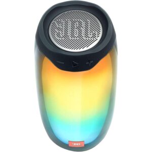 Pulse 4 - Waterproof Portable Bluetooth Speaker with Light Show - Black