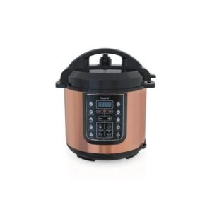 Saachi 14 In 1 Multi Function 6L Electric Pressure Cooker Rice Cooker Steamer - Brown.
