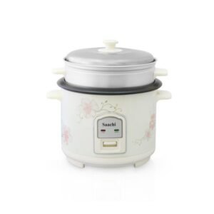 Saachi 1.8 Liters Multifunction 3 In 1 Rice Cooker-White