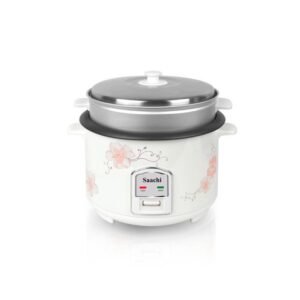 Saachi 2.8 Liters Multifunction 3 In 1 Rice Cooker-White