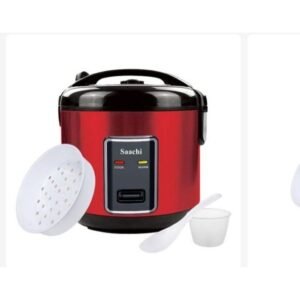 Saachi 2.8 Litres Electric Rice Cooker With Steamer Saucepan