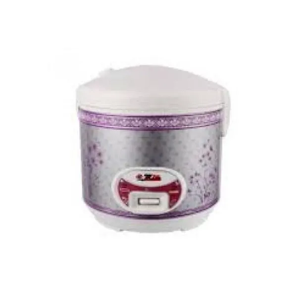 2.8L Rice Cooker 1000 Watts - Black/ White - Image 2