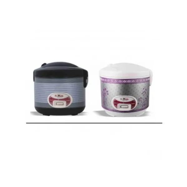 2.8L Rice Cooker 1000 Watts - Black/ White