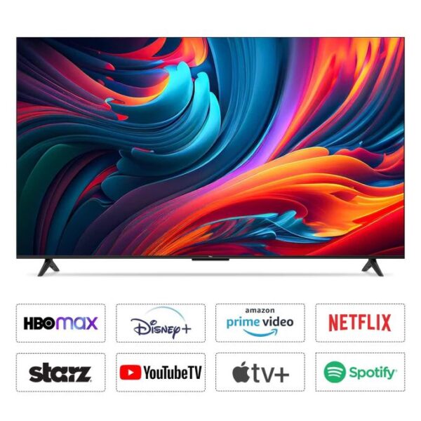 TCL 55 Inch Bezel-Less Full Screen Series Ultra HD 4K Smart LED Google TV 55P635 Pro (Black)