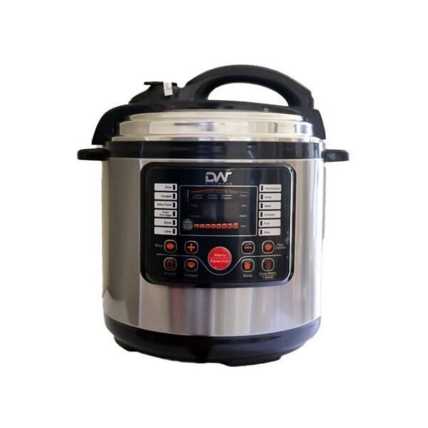 Digiwave 6L Electric Pressure Cooker 1300W - Silver