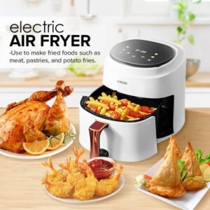 silver crest Air Fryer 8ltrs 1400watts - White