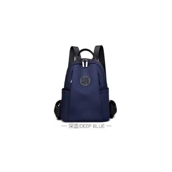 Anti Theft Designer Backpack Deep Blue