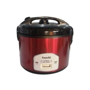 Saachi Automatic Rice Cooker Of 2.8 Liters With Non Stick Pot -Red