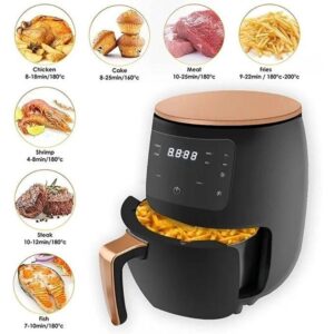 Digital Air Fryer 6 Litres - Black