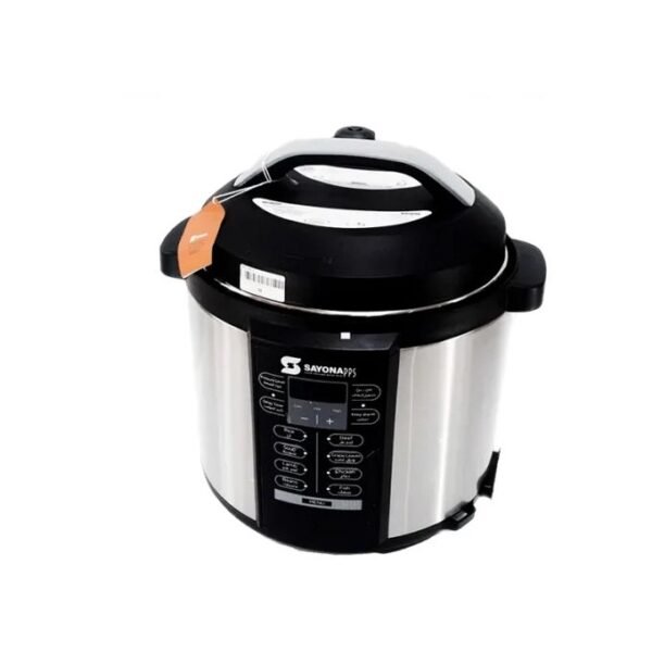 Sayona Espress Pot Digital Pressure Cooker/Rice Cooker 6liters -Black