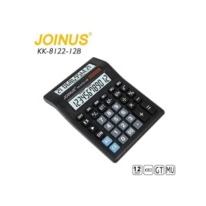 Joinus 12 Digit Large Lcd Display Calculator - Black