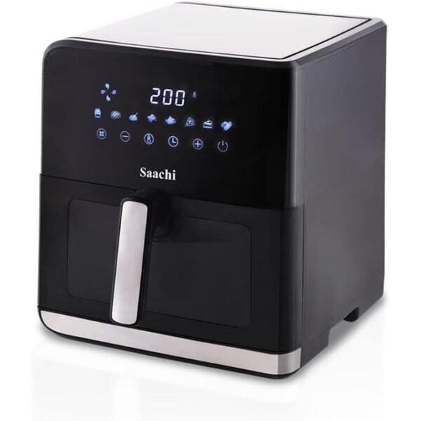 Saachi NL-AF-4782 - 8L Air Fryer with 60 mins Timer - Black - Image 3
