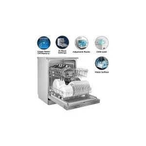 Hisense ORIGINAL 13 Place / 13 Kg Dishwasher Machine-Silver