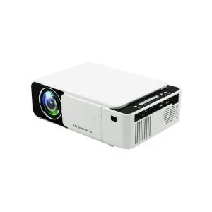 Portable Home LED Cinema Theatre FHD Wi-Fi Projector Machine - White