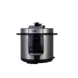 Winningstar Pressure Rice Cooker With Touch Pad Panel- Silver.