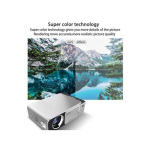 Projector 3000Lumens Max 200 "HD Large Screen HDMI USB VGA SD - Multi